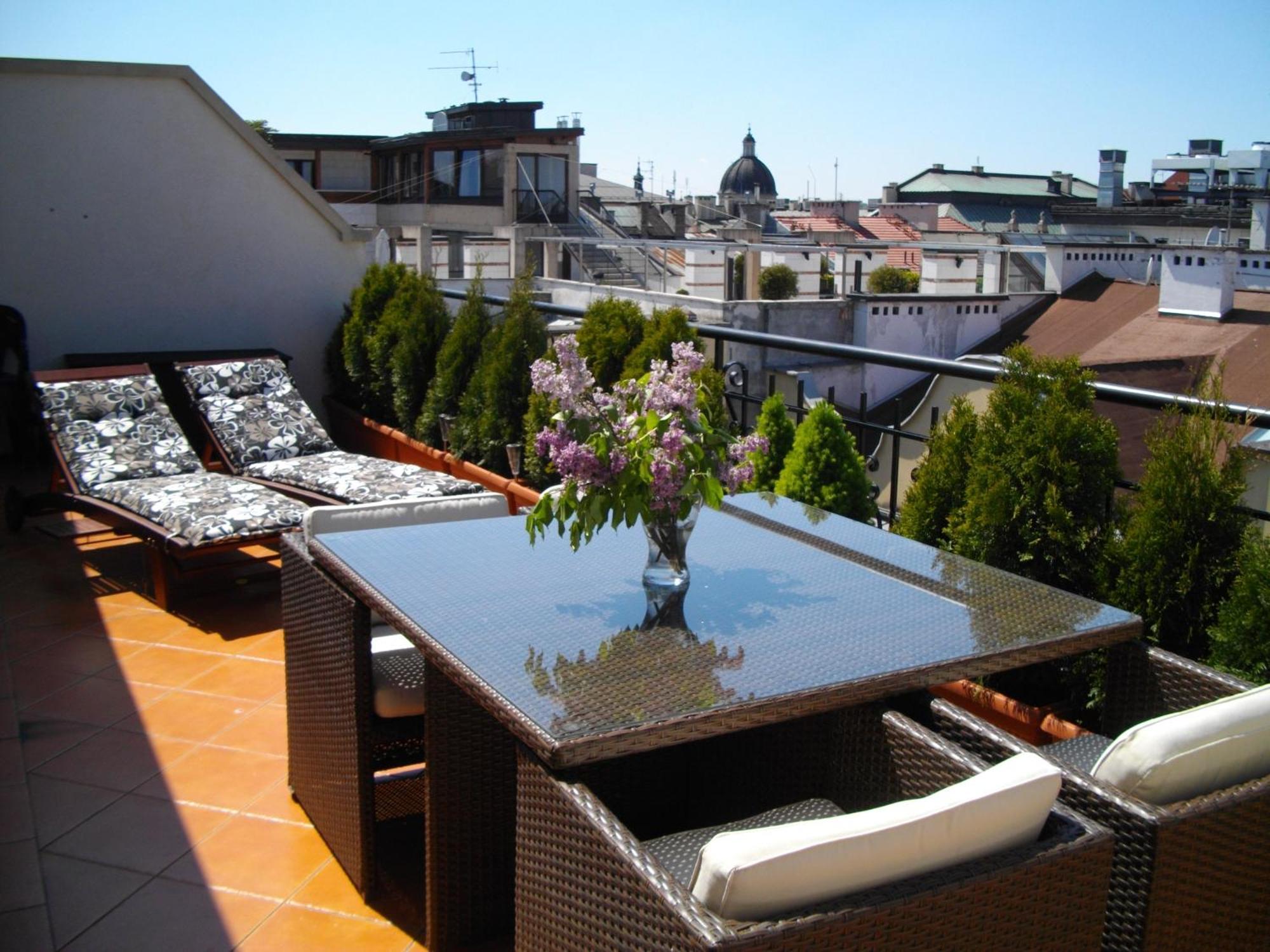 Apartament W Centrum - Duplex Penthouse In The Centre With Terrace And Air Conditioning クラクフ エクステリア 写真